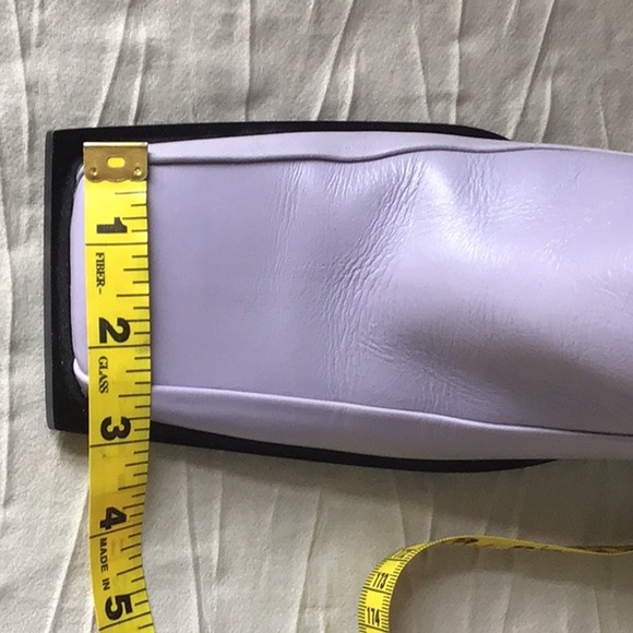 Topshop Square Toe High Ankle Boots Pale Purple sz 40 - Picture 14 of 15